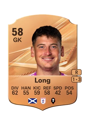 Long - 58 - Rare EA FC 27 card