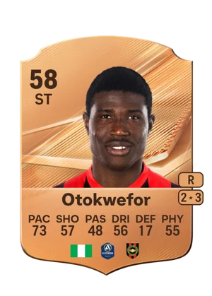 Otokwefor - 58 - Rare EA FC 27 card