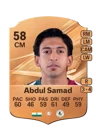 Abdul Samad - 58 - Rare