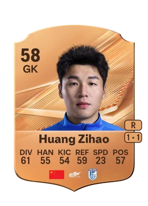 Huang Zihao - 58 - Rare EA FC 27 card