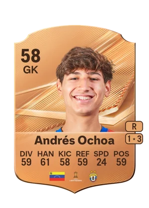 Andrés Ochoa - 58 - Rare EA FC 27 card
