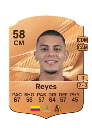 Reyes - 58 - Rare EA FC 27 card