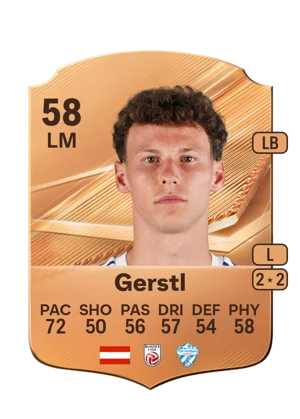 Gerstl - 58 - Rare EA FC 27 card