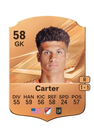 Carter - 58 - Rare EA FC 27 card