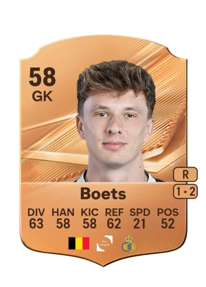 Boets - 58 - Rare EA FC 27 card