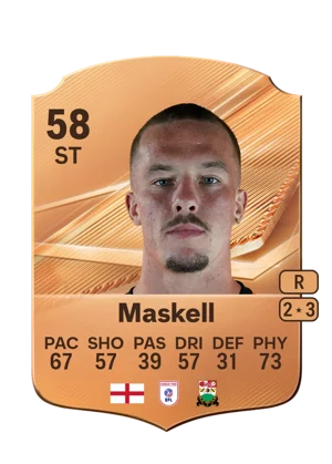 Maskell - 58 - Rare EA FC 27 card