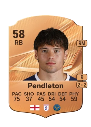 Pendleton - 58 - Rare EA FC 27 card