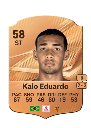 Kaio Eduardo - 58 - Rare EA FC 27 card