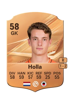 Holla - 58 - Rare EA FC 27 card
