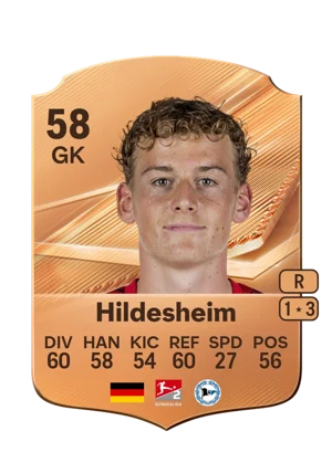 Hildesheim - 58 - Rare EA FC 27 card