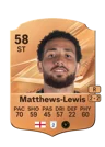 Matthews-Lewis - 58 - Rare
