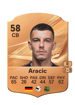 Aracic - 58 - Rare EA FC 27 card