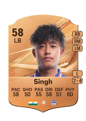Singh - 58 - Rare EA FC 27 card