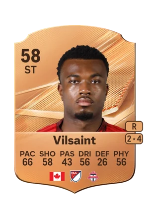Vilsaint - 58 - Rare EA FC 27 card
