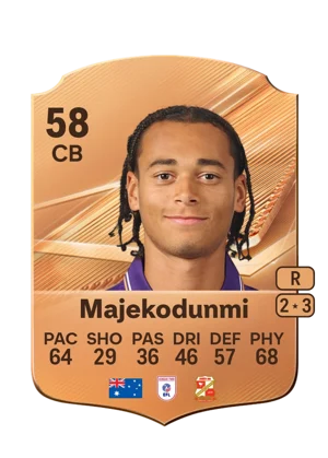 Majekodunmi - 58 - Rare EA FC 27 card