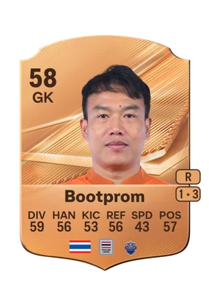 Bootprom - 58 - Rare EA FC 27 card
