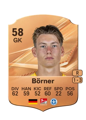 Börner - 58 - Rare EA FC 27 card