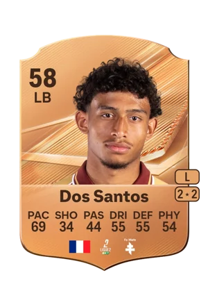 Dos Santos - 58 - Rare EA FC 27 card