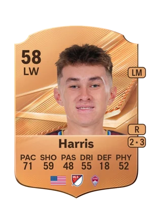 Harris - 58 - Rare EA FC 27 card