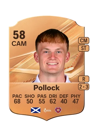 Pollock - 58 - Rare EA FC 27 card