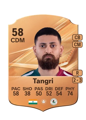 Tangri - 58 - Rare EA FC 27 card
