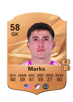 Marks - 58 - Rare EA FC 27 card