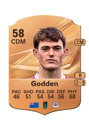 Godden - 58 - Rare EA FC 27 card