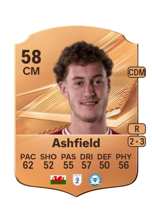 Ashfield - 58 - Rare EA FC 27 card
