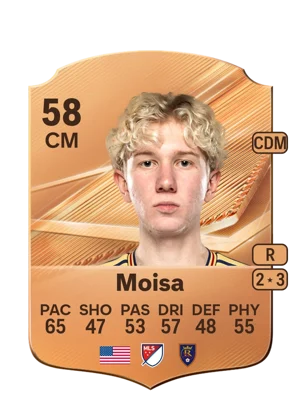 Moisa - 58 - Rare EA FC 27 card