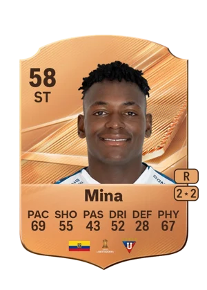 Mina - 58 - Rare EA FC 27 card