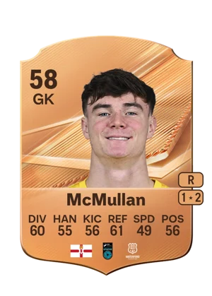 McMullan - 58 - Rare EA FC 27 card