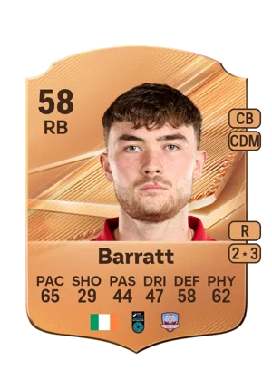 Barratt - 58 - Rare EA FC 27 card