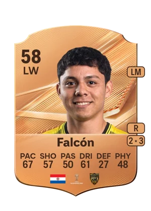 Falcón - 58 - Rare EA FC 27 card
