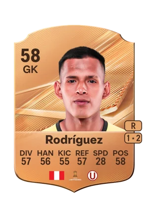 Rodríguez - 58 - Rare EA FC 27 card