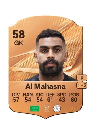 Al Mahasna - 58 - Rare EA FC 27 card