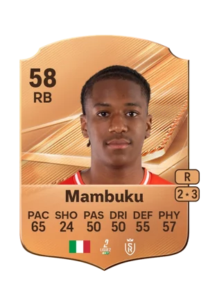 Mambuku - 58 - Rare EA FC 27 card