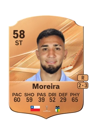 Moreira - 58 - Rare EA FC 27 card