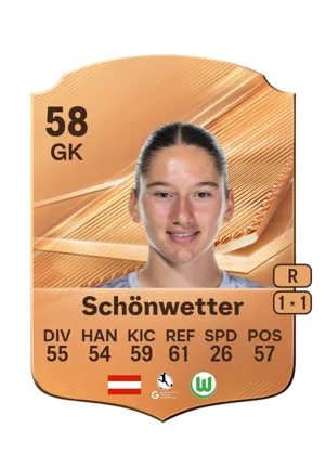 Schönwetter - 58 - Rare EA FC 27 card