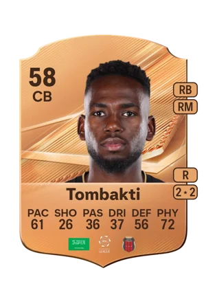 Tombakti - 58 - Rare EA FC 27 card