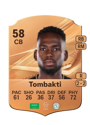 Tombakti - 58 - Rare EA FC 27 card