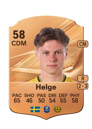 Helge - 58 - Rare EA FC 27 card