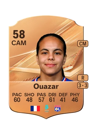 Ouazar - 58 - Rare EA FC 27 card
