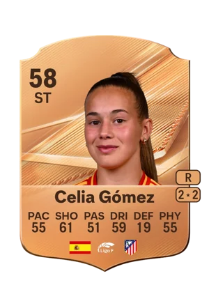Celia Gómez - 58 - Rare EA FC 27 card
