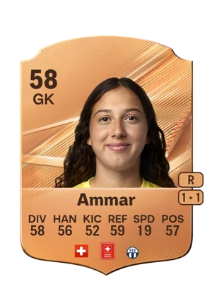 Ammar - 58 - Rare EA FC 27 card