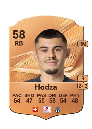 Hodza - 58 - Rare EA FC 27 card