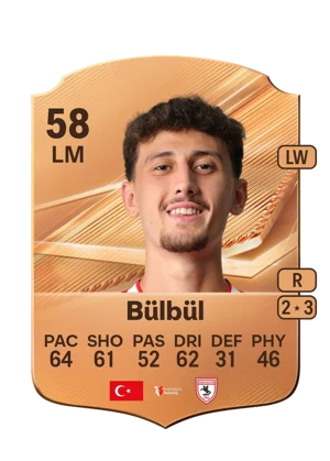 Bülbül - 58 - Rare EA FC 27 card