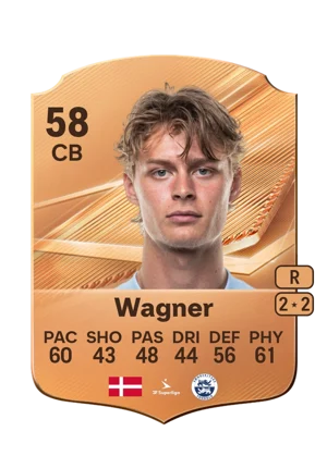 Wagner - 58 - Rare EA FC 27 card
