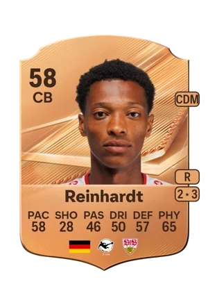 Reinhardt - 58 - Rare EA FC 27 card