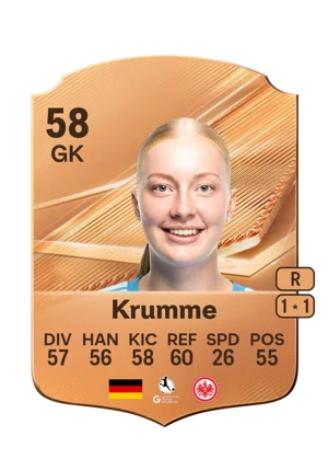 Krumme - 58 - Rare EA FC 27 card