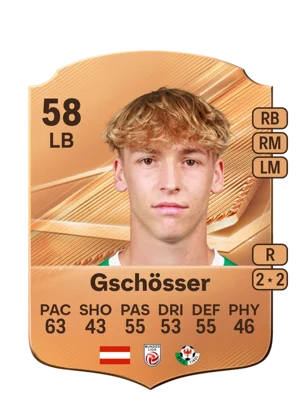 Gschösser - 58 - Rare EA FC 27 card